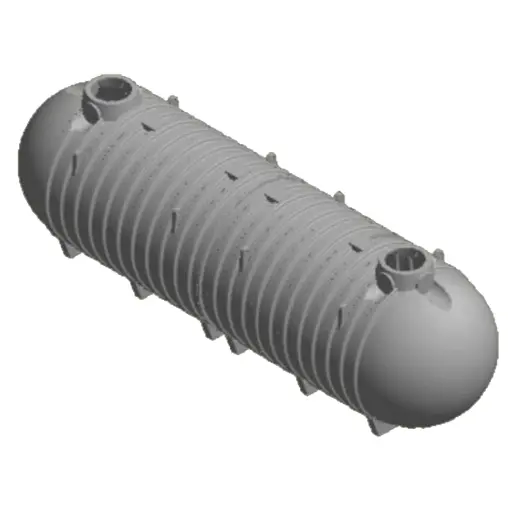 10000 Gallon Underground Cistern Holding Tank